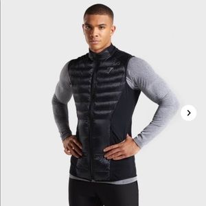 Gymshark full zip up vest